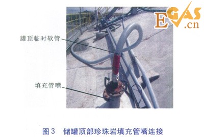 大型LNG儲罐現場珍珠巖膨脹填充技術