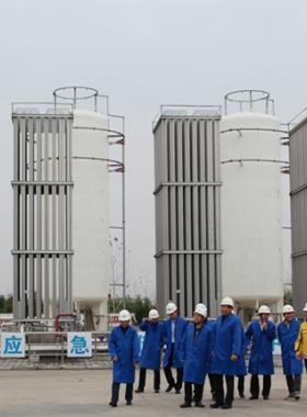 國(guó)家發(fā)改委調(diào)研組蒞臨六安新奧燃?xì)庹{(diào)研指導(dǎo)